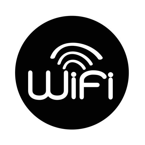 Teken van wifi-pictogram vector