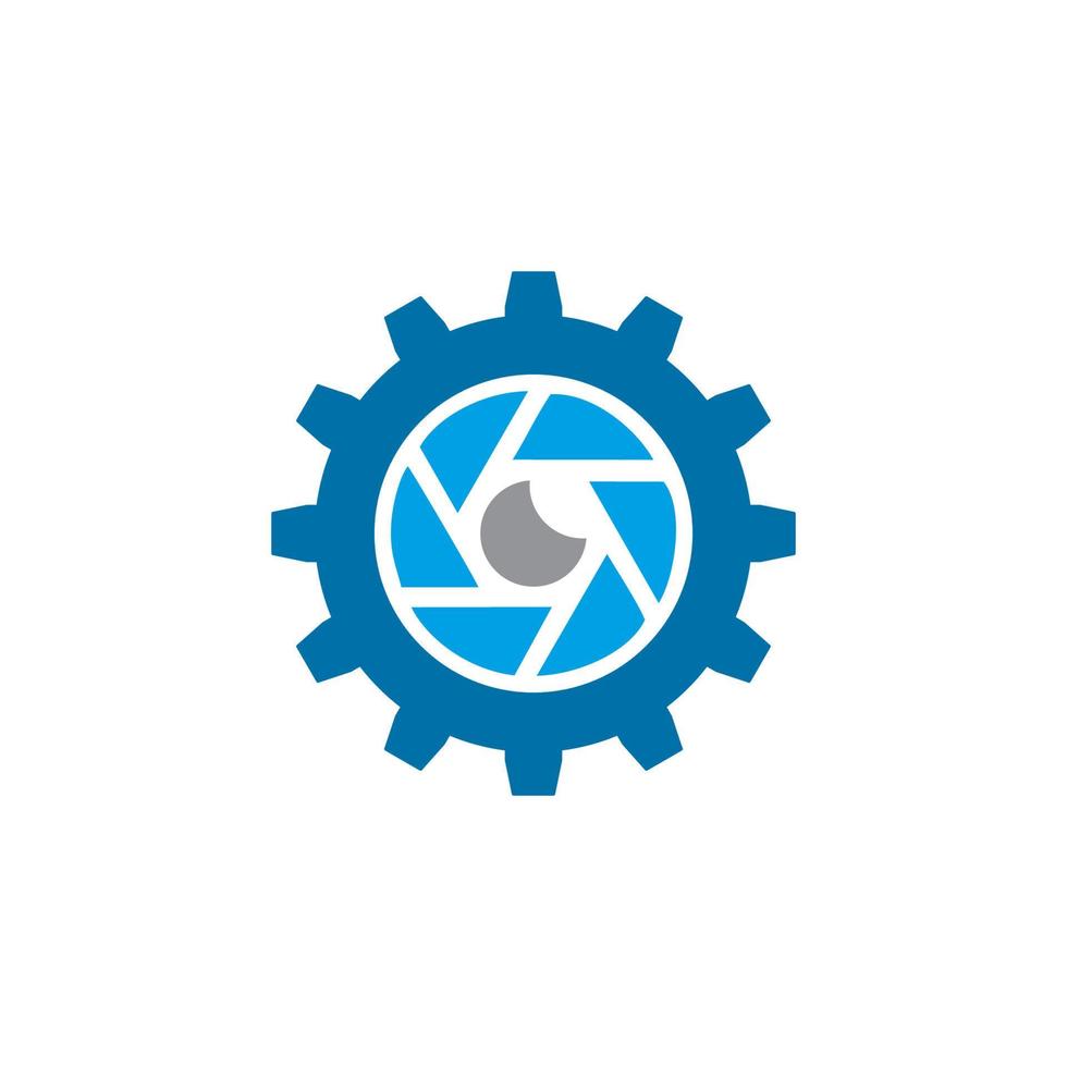 camera tech logo, camera digitaal logo vector
