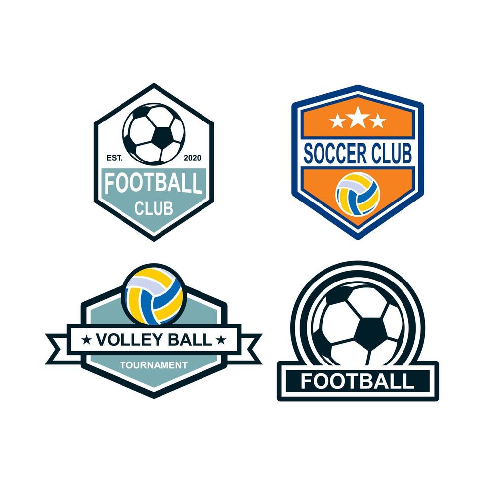 een set kampioenschapsvectoren, een set sportlogo's vector