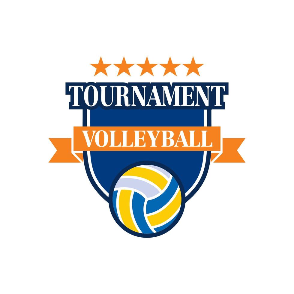 volleybal vector, sport logo vector