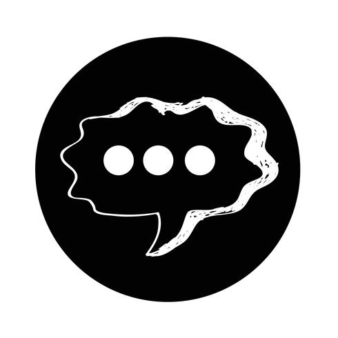 Speech Bubble-pictogram vector