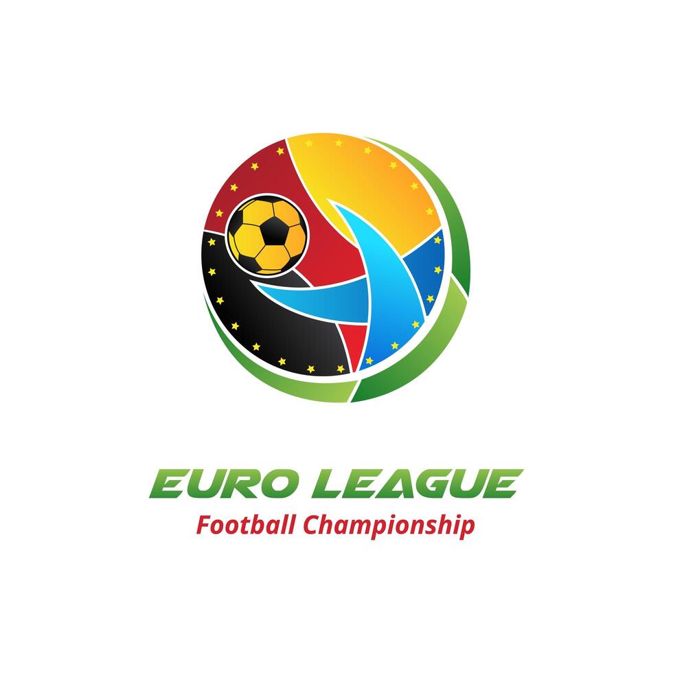 Europa League logo ontwerp vector