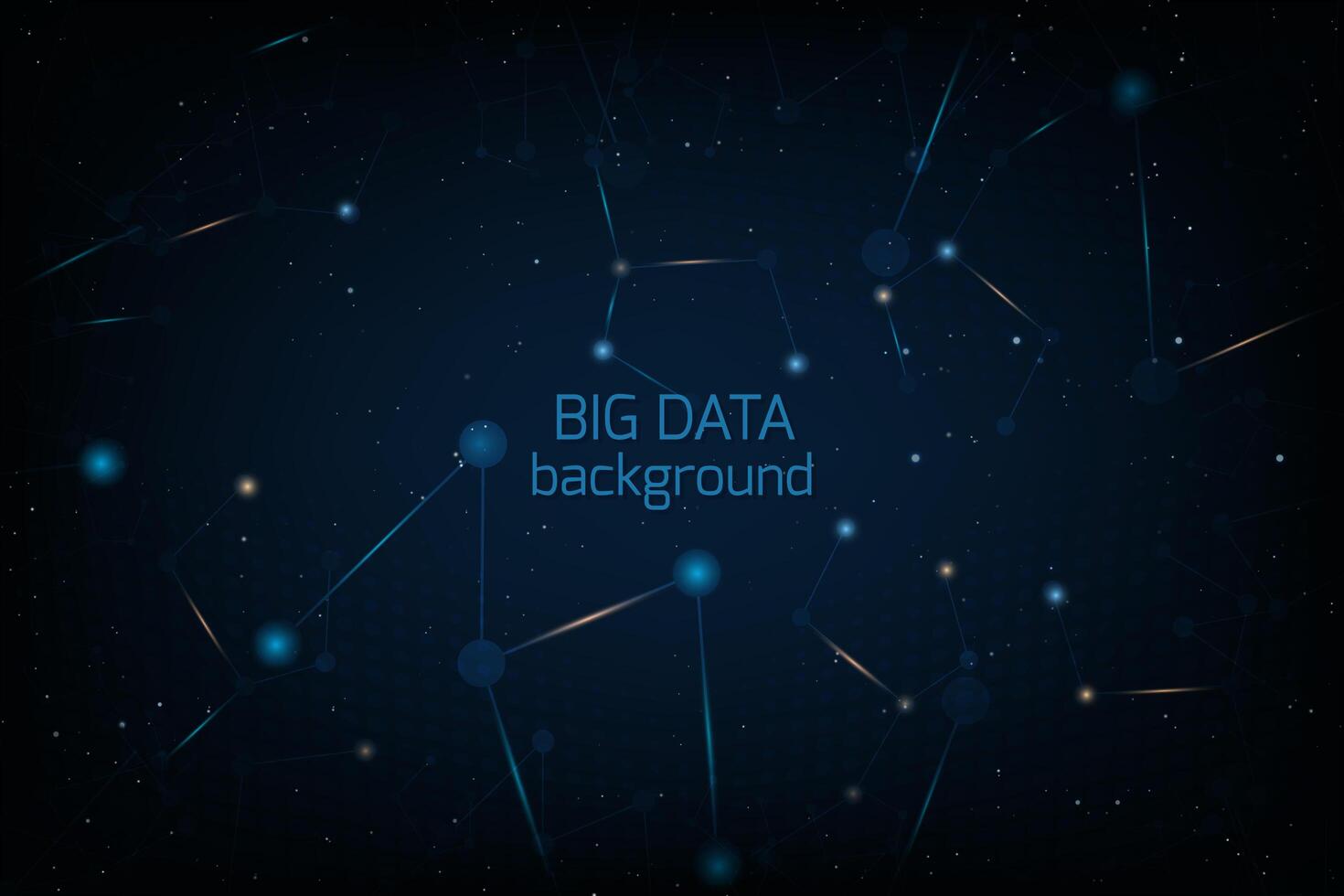 Big data visualisatie. Futuristische infographic. Informatie esthetisch ontwerp. vector