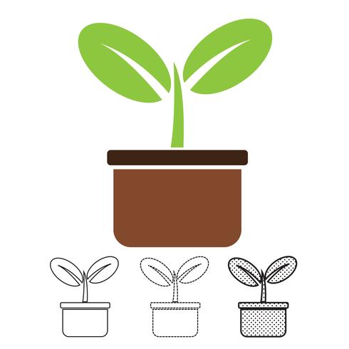 Plant boom pictogram vector