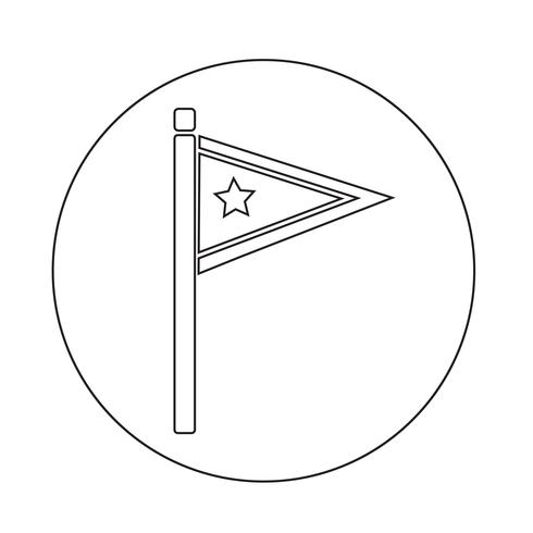 vlagpictogram vector