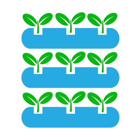 Plant pictogram vector