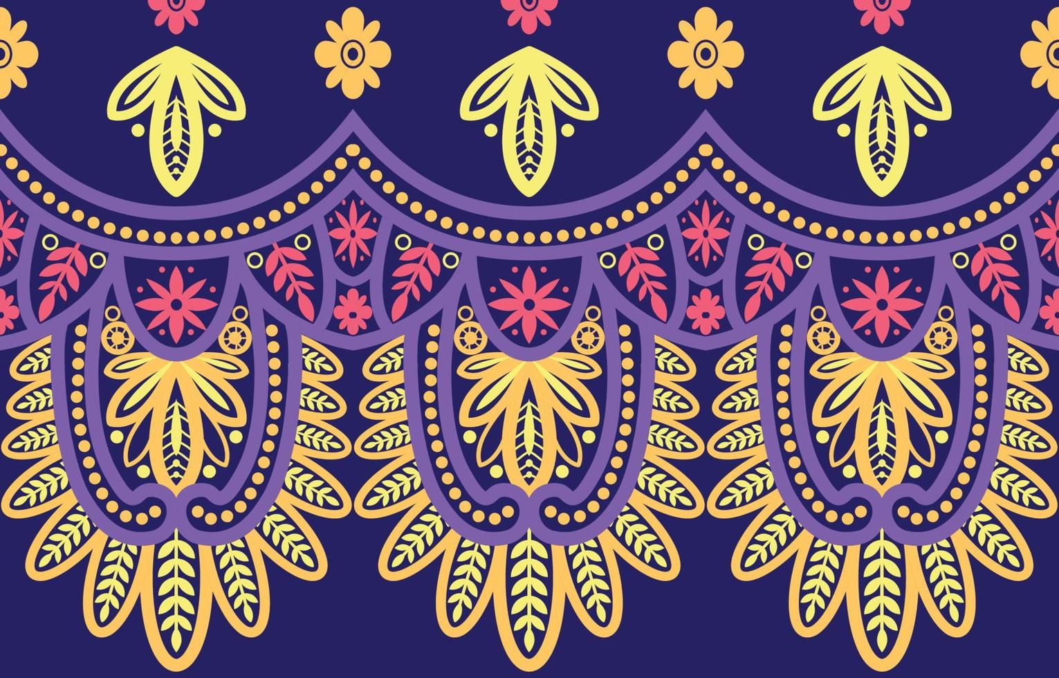 ikat geometrische folklore sieraad. tribal etnische vector textuur. naadloos gestreept patroon in Azteekse stijl. figuur tribal borduurwerk.