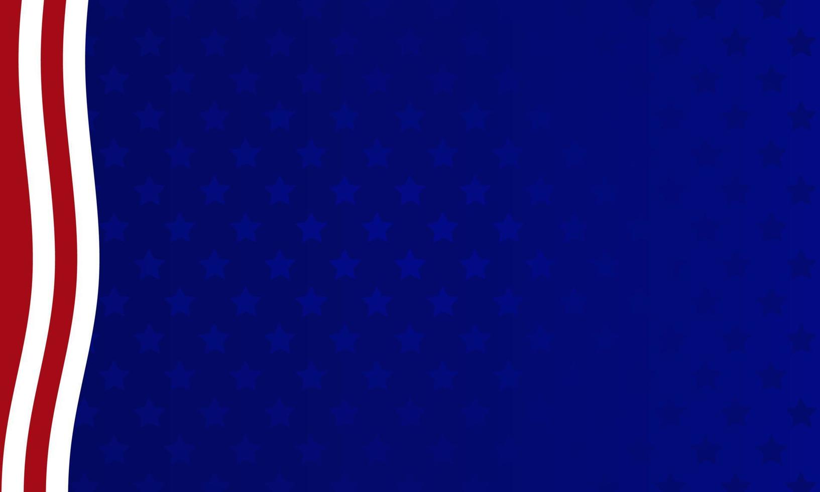 abstracte achtergrond met elementen van de Amerikaanse vlag in rode en blauwe kleuren vector