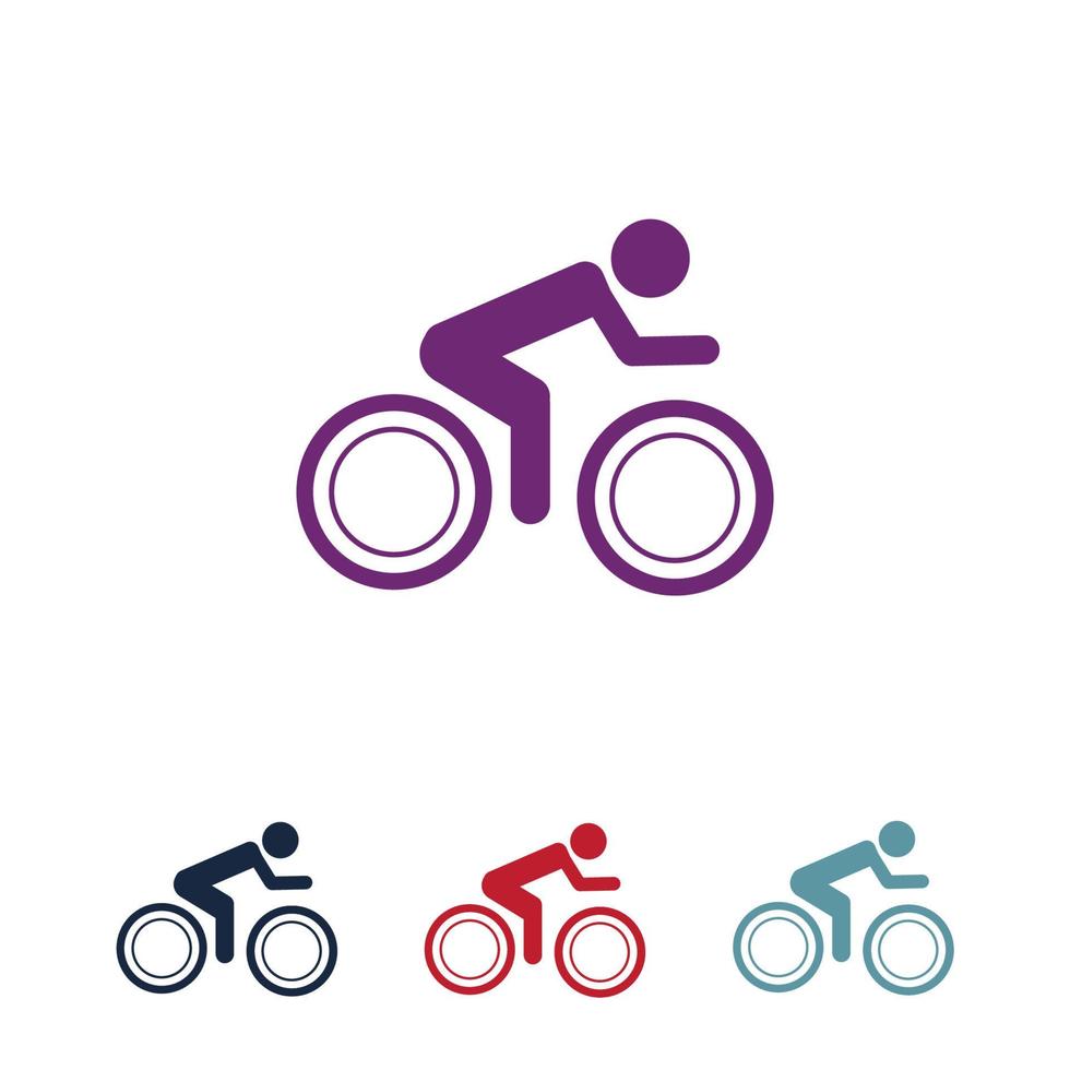 fiets logo vector