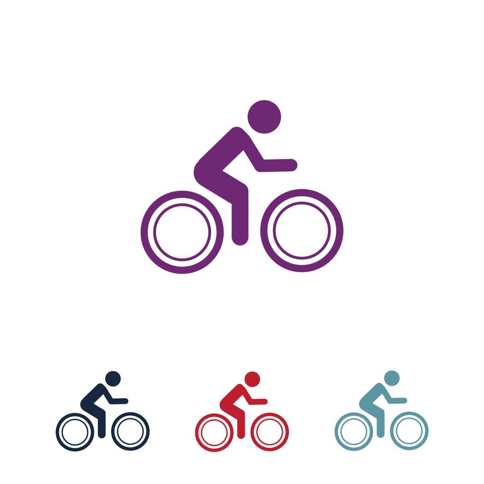 fiets logo vector