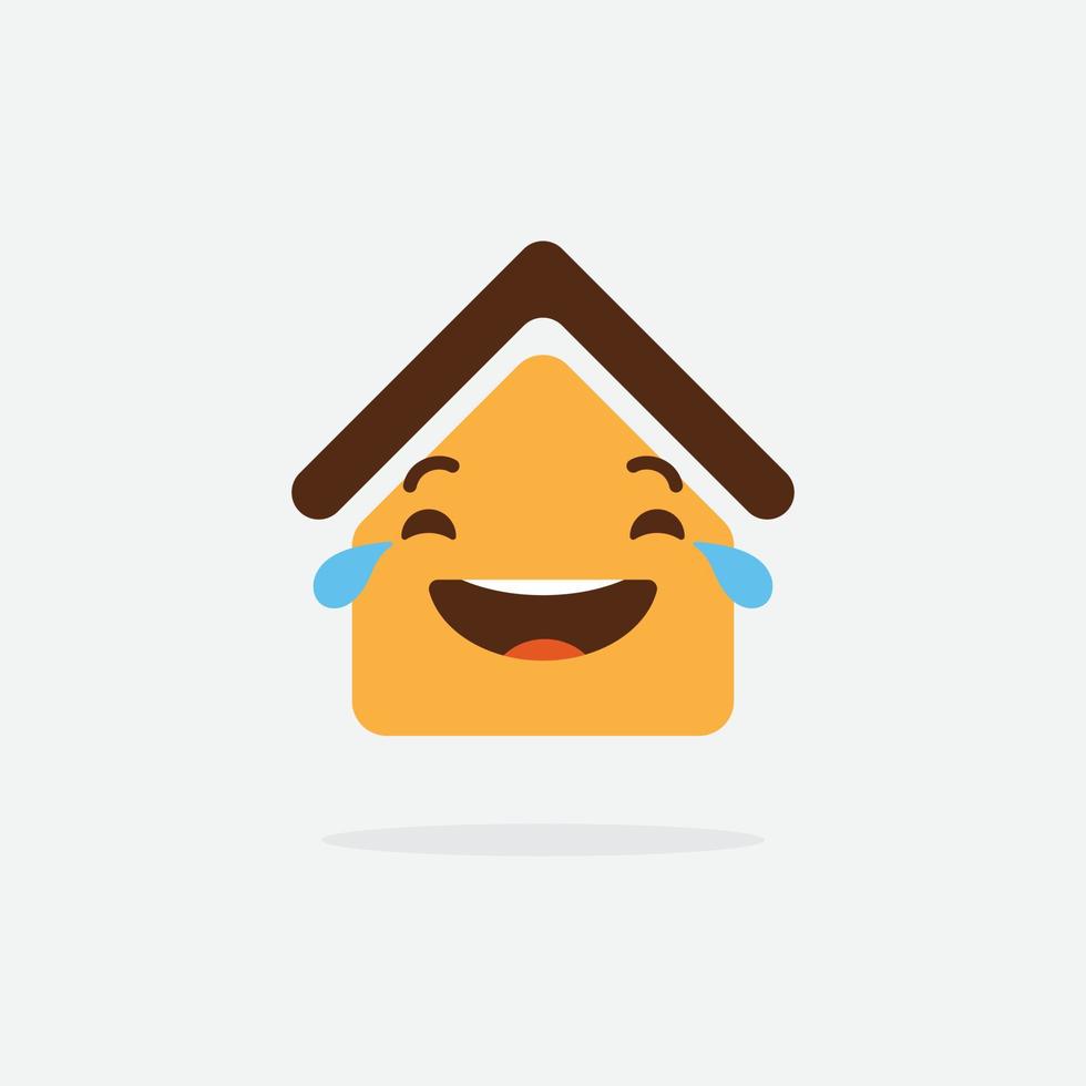 huis vector pictogram. huis emoji
