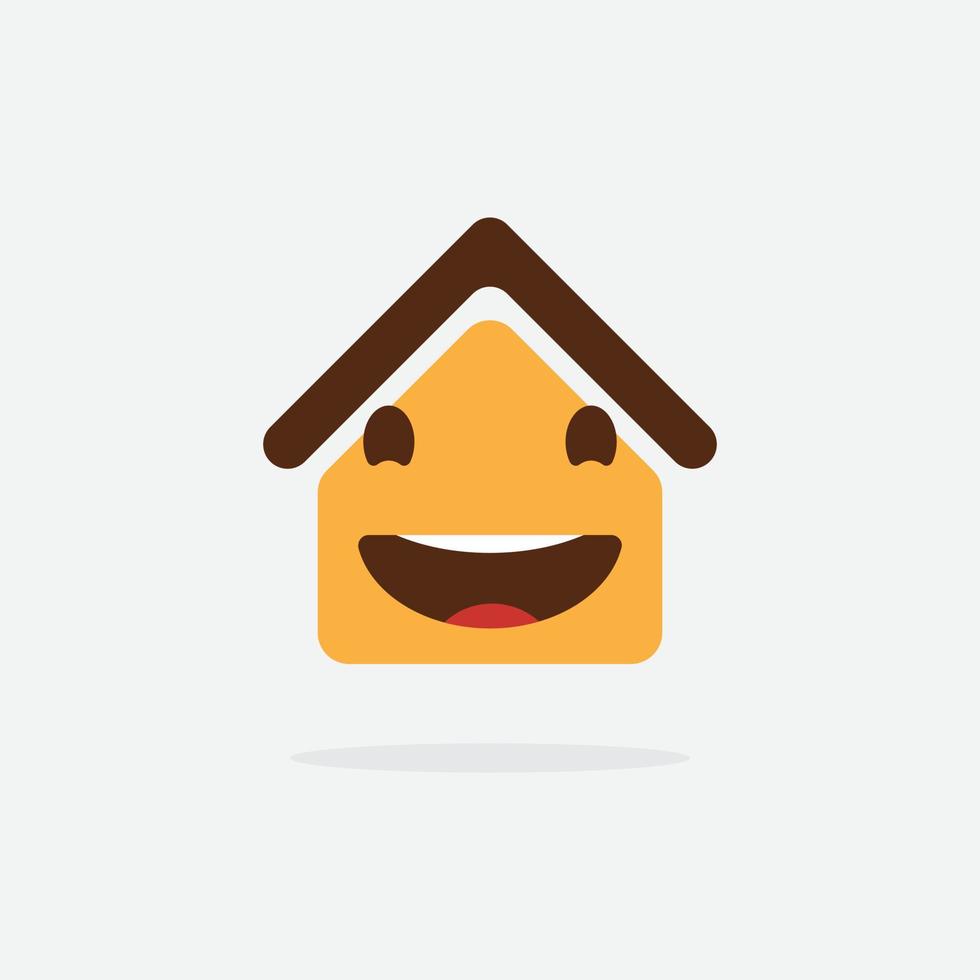 huis vector pictogram. huis emoji