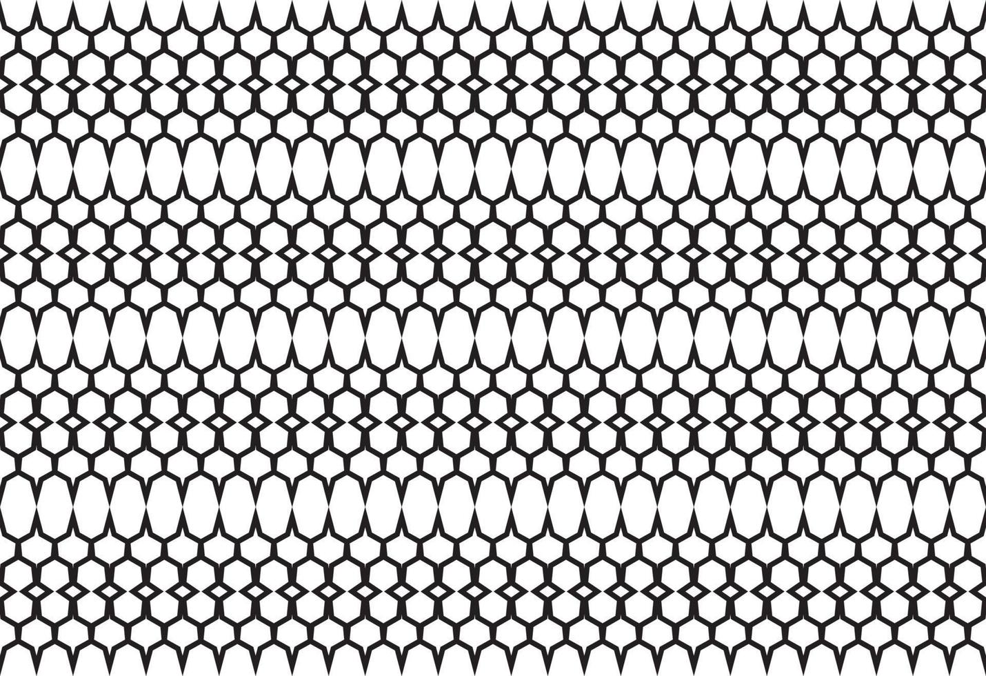 naadloos patroon met zwart-witte kleur, moderne strepenachtergrond, geometrisch ontwerppatroon. vectorillustratie. vector