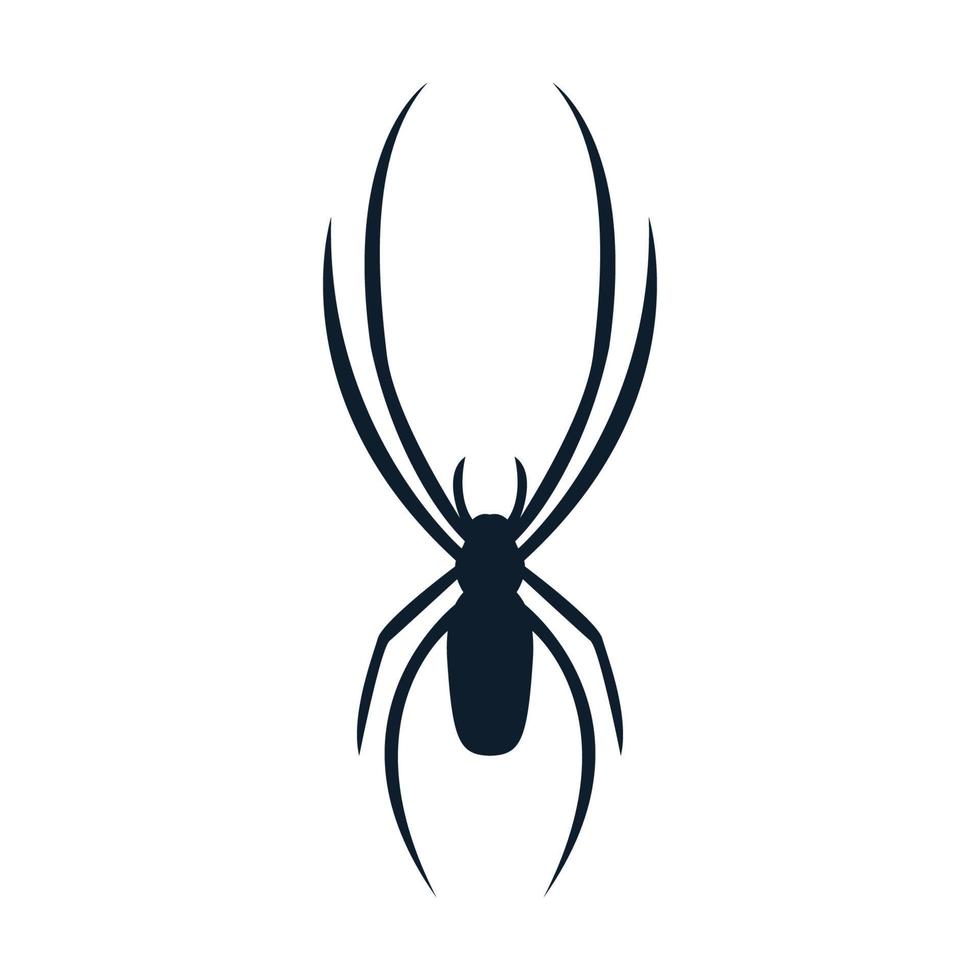 silhouet spin moderne vorm logo vector pictogram illustratie ontwerp art