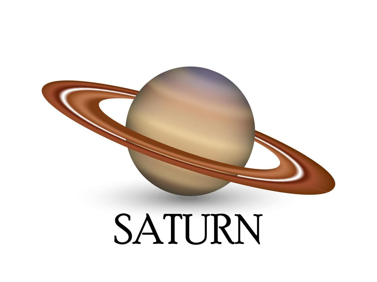 planeet saturnus illustratie vector