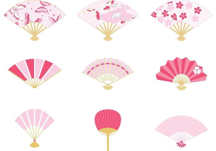 Japanse Fan Vector Pack