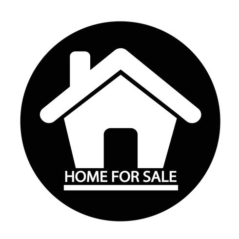 Home For Sale-pictogram vector