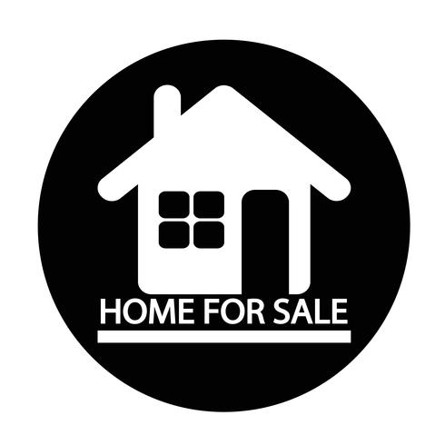 Home For Sale-pictogram vector