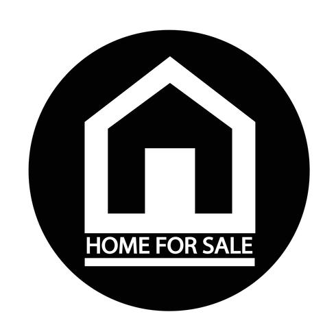 Home For Sale-pictogram vector