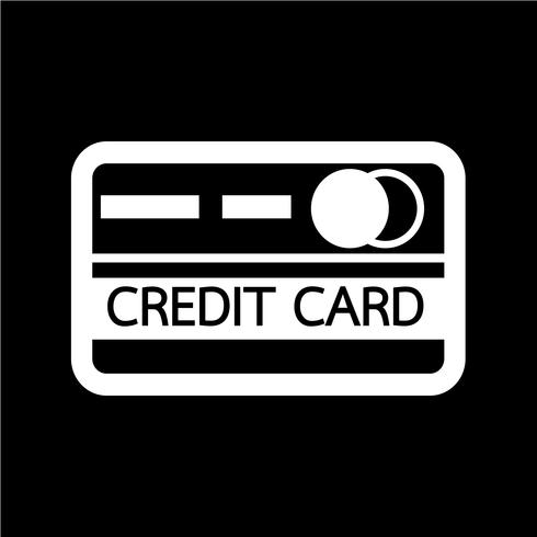 creditcard pictogram vector