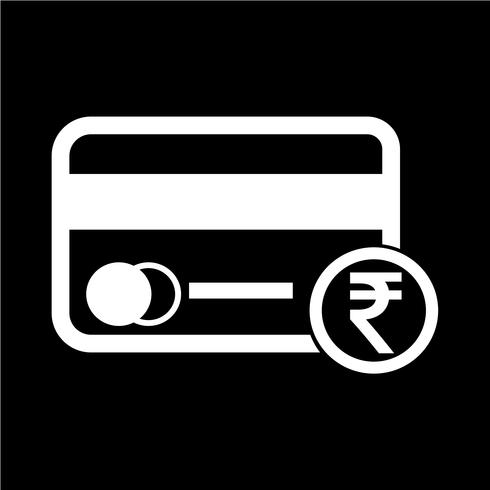 creditcard pictogram vector