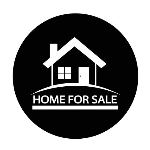 Home For Sale-pictogram vector