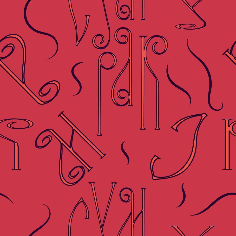 belettering patroon, kalligrafie print, graffiti effect typografie stijl vector