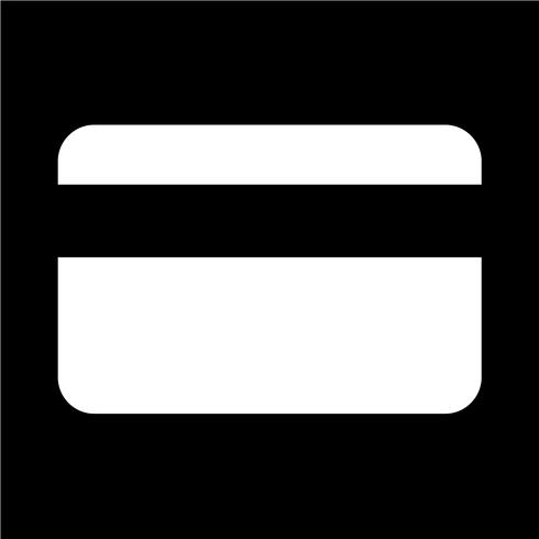 creditcard pictogram vector