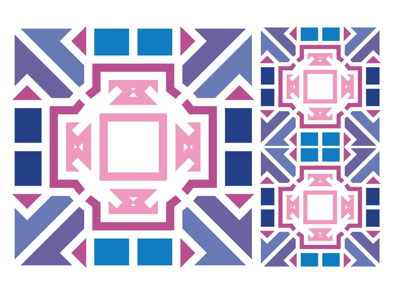 patroon naadloos kleurrijk geometrisch ontwerp tegel gratis vector