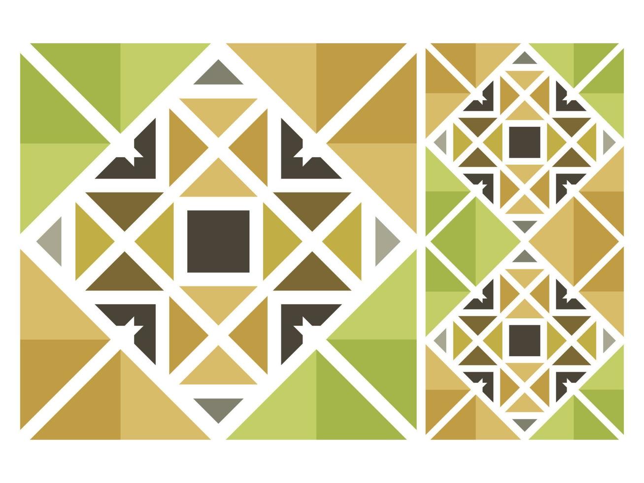 abstracte geometrische vorm decoratie naadloze patroon ontwerp vector gratis