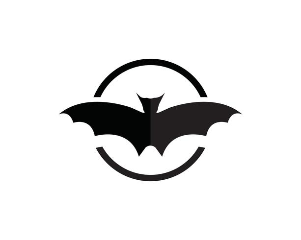 Bat logo en symbolen sjabloon vector