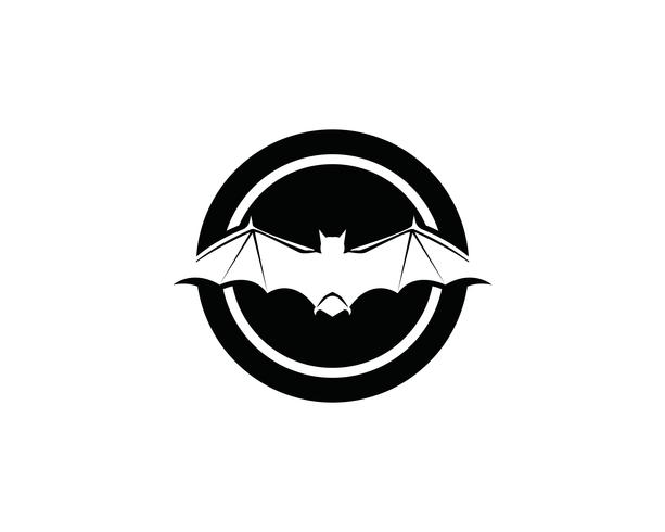 Bat logo en symbolen sjabloon vector