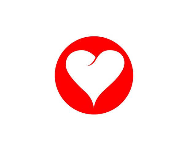 Love Logo and symbols Vector Template pictogrammen app