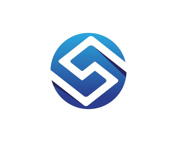 S-logo en symbolen sjabloon vector iconen