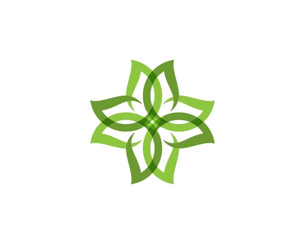 blad groen natuur logo en symbool sjabloon Vector ..