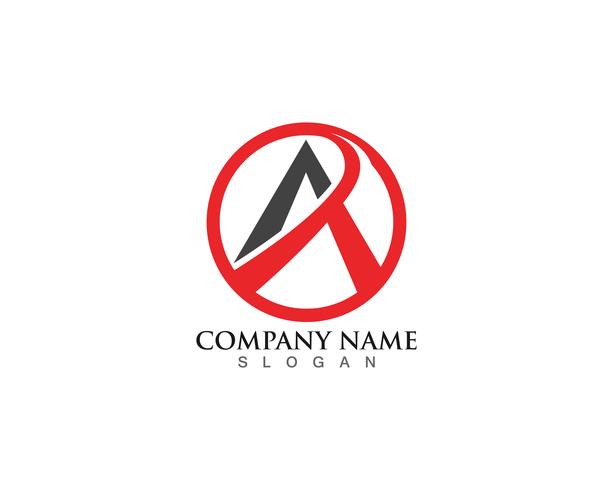 Een logo vector pictogram bedrijfslogo