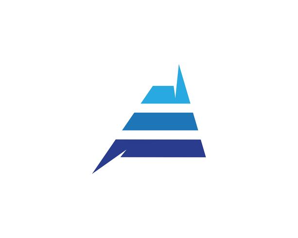 Logo voor bedrijfsfinanciering vector