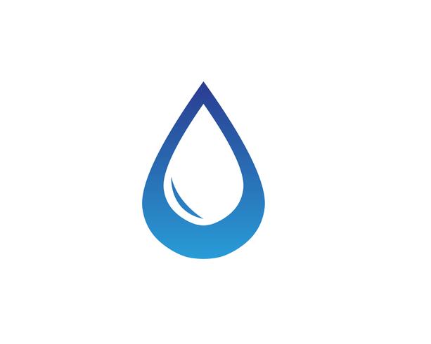 Water natuur logo en symbolen sjabloon pictogrammen app vector