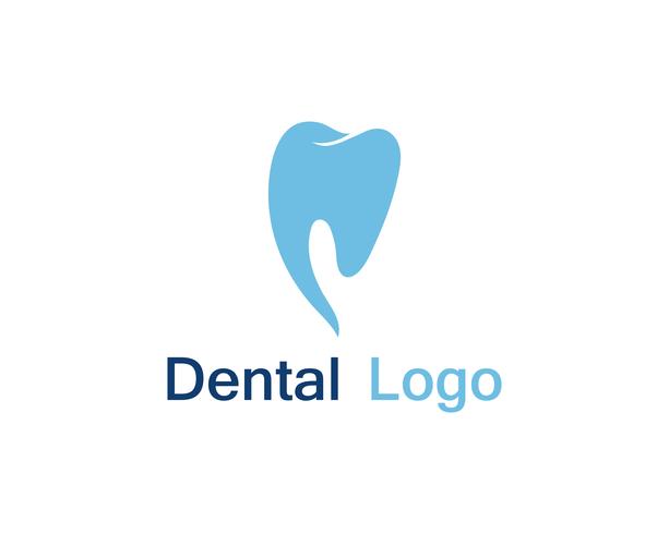 Tandheelkundige zorg logo en symbool vector
