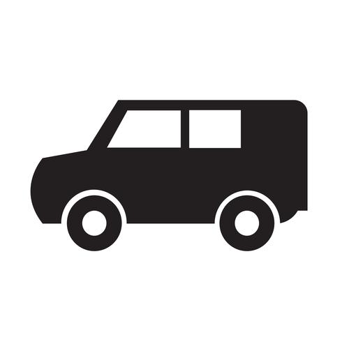 Auto pictogram vectorillustratie vector