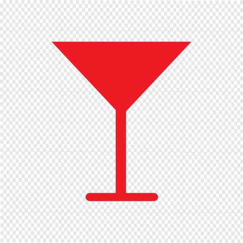 Drink pictogram vectorillustratie vector