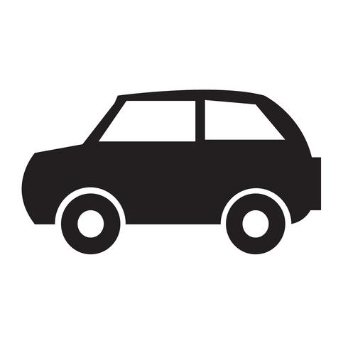 Auto pictogram vectorillustratie vector