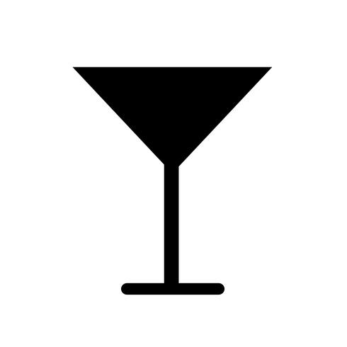 Drink pictogram vectorillustratie vector