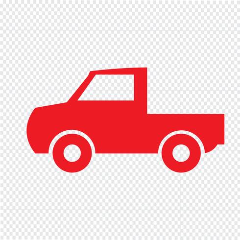 Auto pictogram vectorillustratie vector