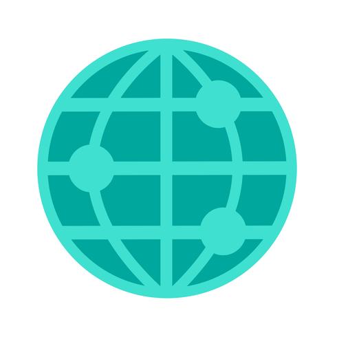 Globe vector pictogram