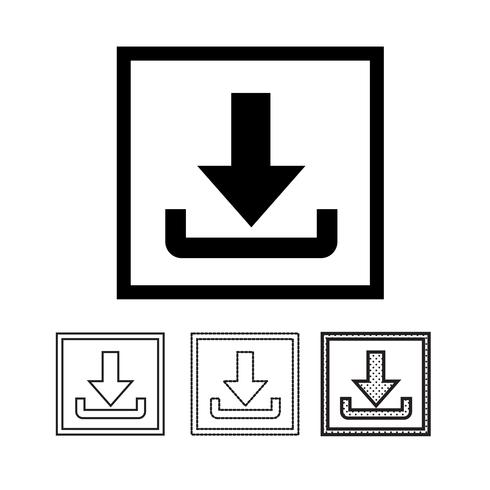 Vectorpictogram downloaden vector