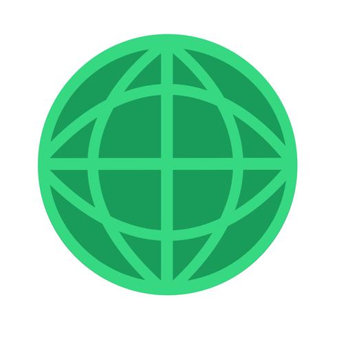 Globe vector pictogram