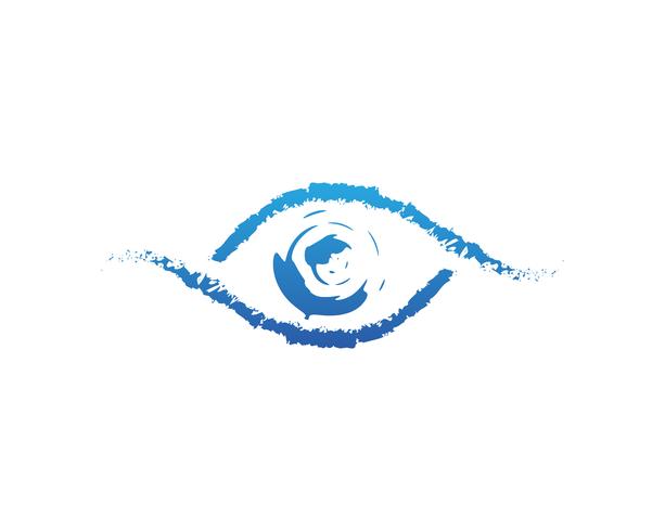 Oog zorg logo en symbolen sjabloon vector iconen