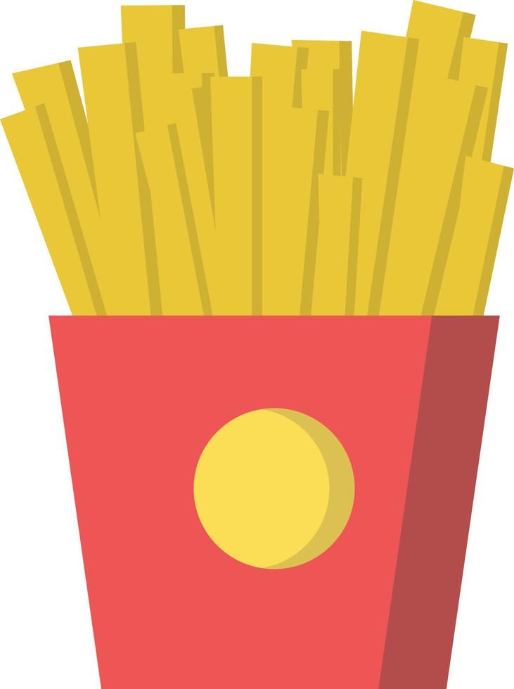 Franse frietjes gratis vector