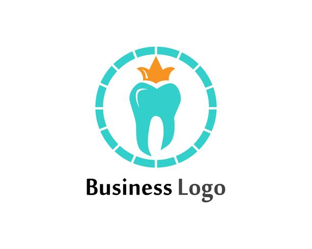 Tandheelkundige zorg Logo en symbolen vector sjabloon